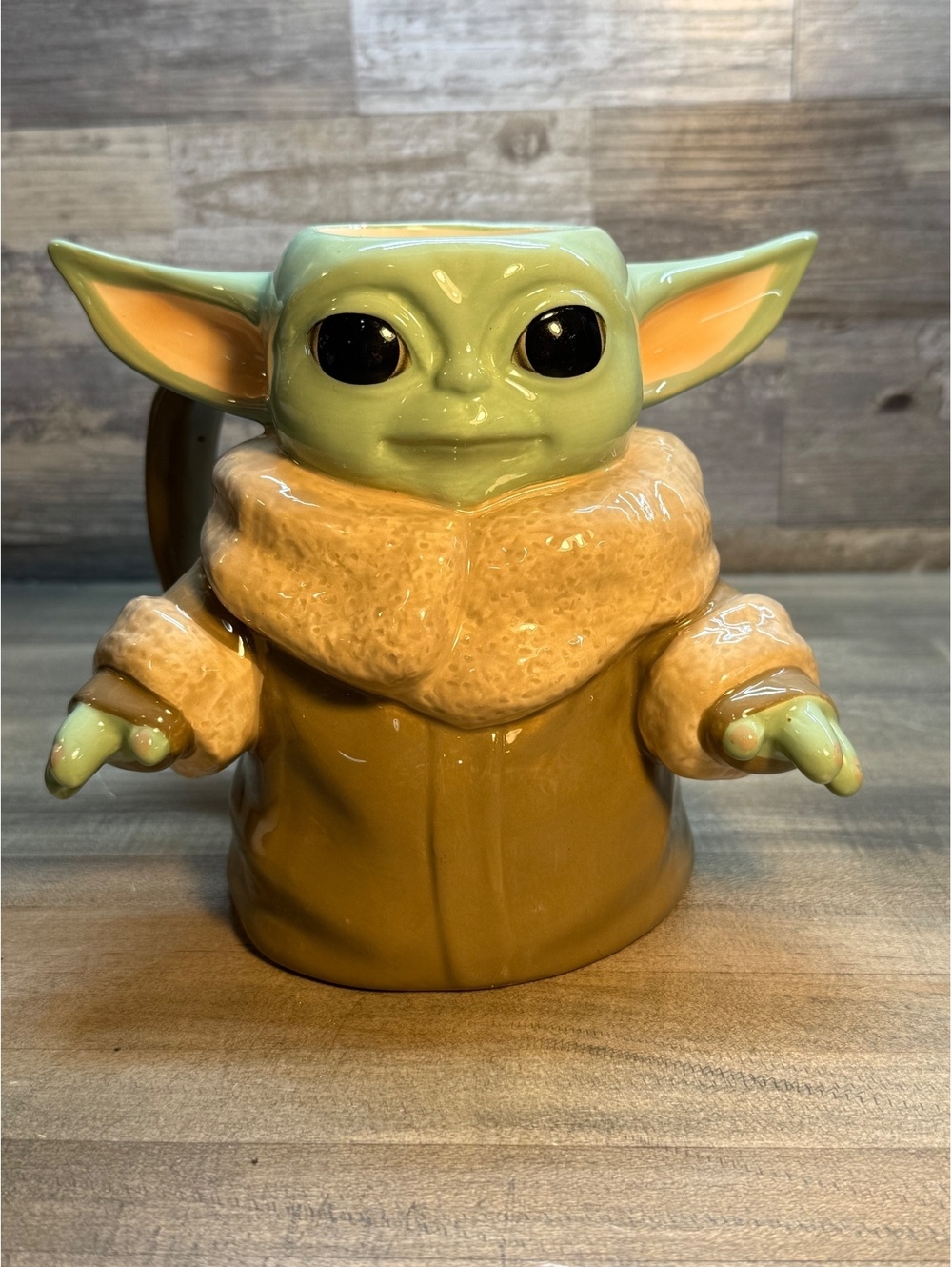 Grogu The Child 3D Ceramic Mug Cup Bioworld Star Wars Lucasfilm 6” (Cp41/b12)